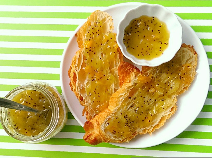 Kiwi, Loquat and Tequila Jam